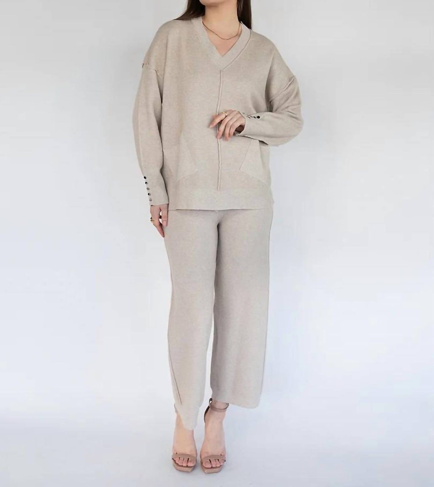 zweiteiliges Strickset