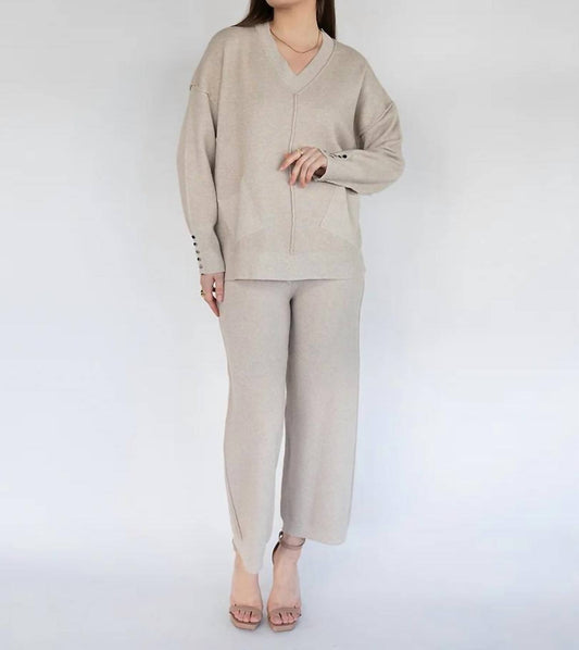 zweiteiliges Strickset