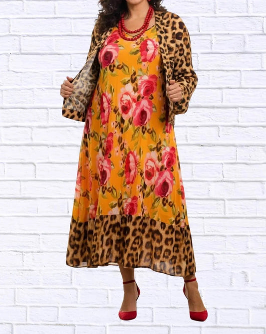 Demi Sheer Flare Strappy Dress