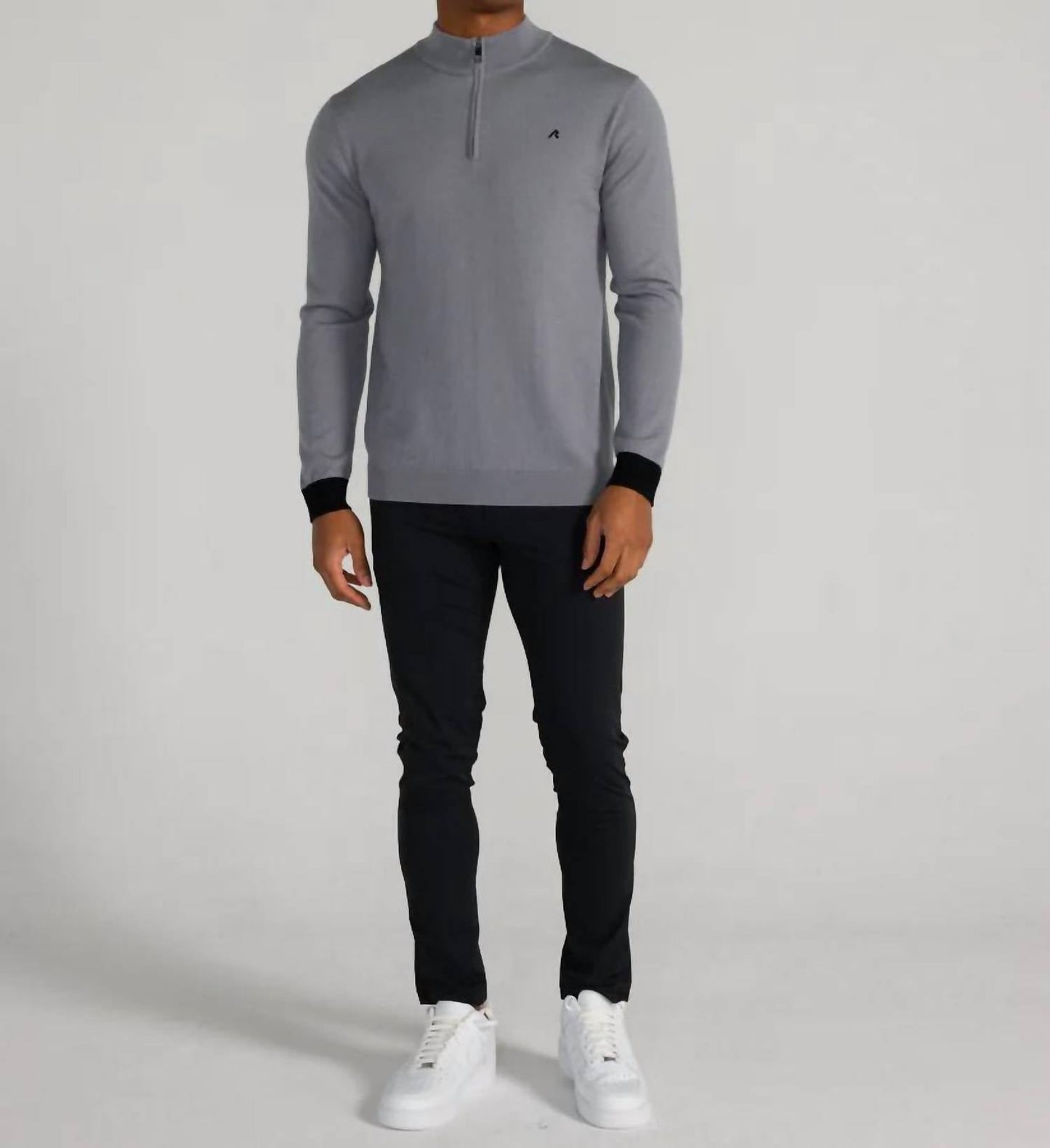 Rowe Merino Halfzip-Shirt