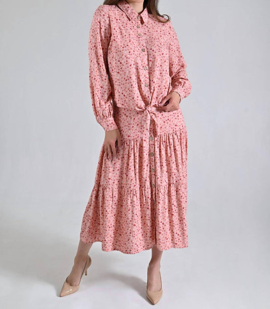 Dressy Polka Skirt Set