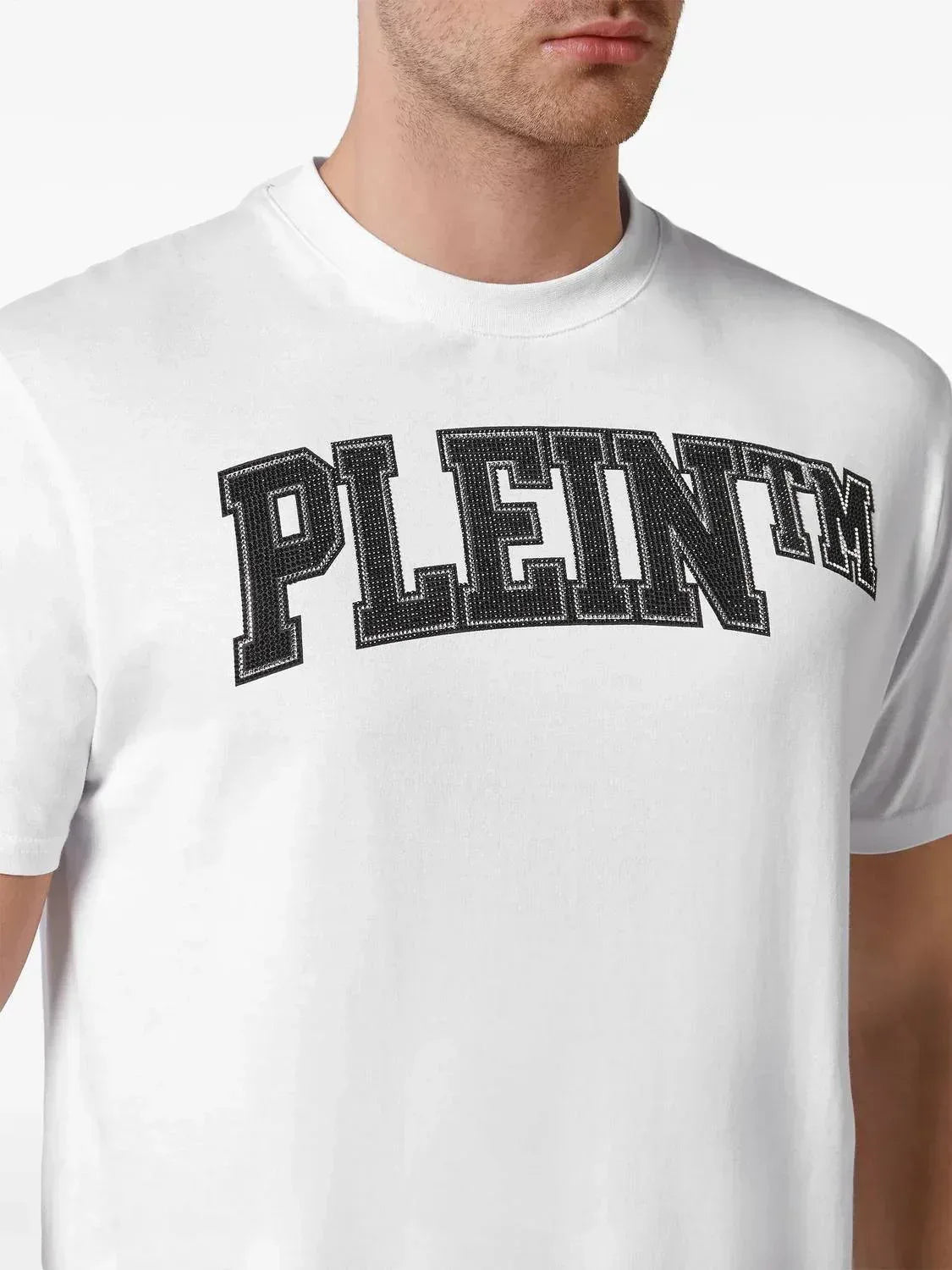 Rhinestone Logo Graphic T-shirt