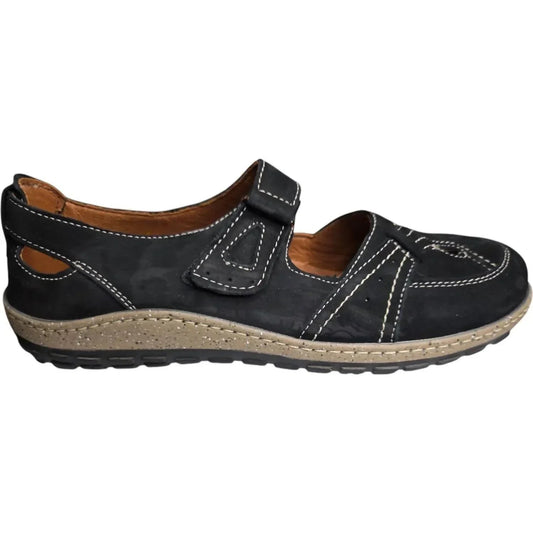 Women's Diora Genuine Leather Closed-toe Summer Flats