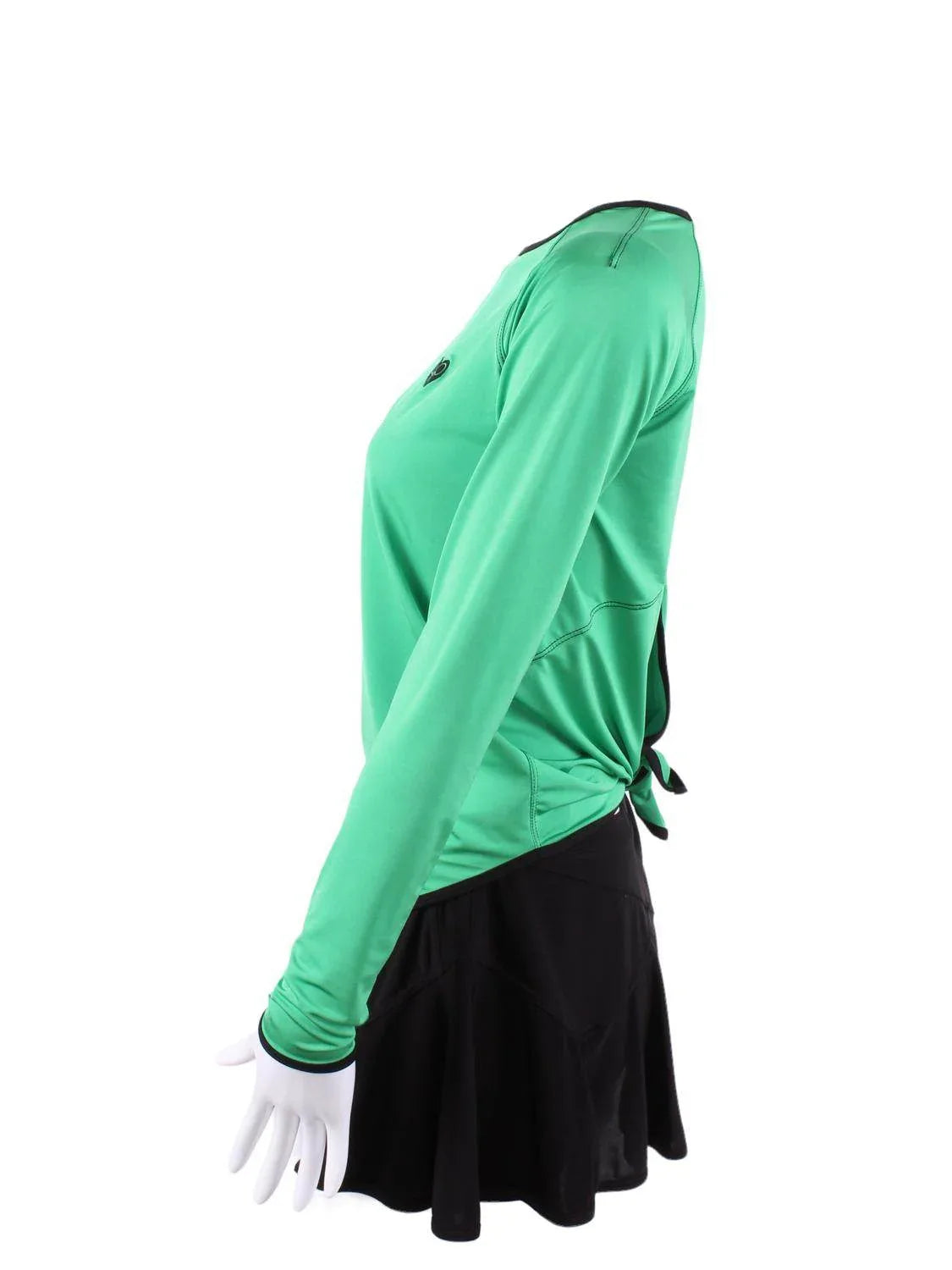 Damen Langarmshirt mit Wickeldetail