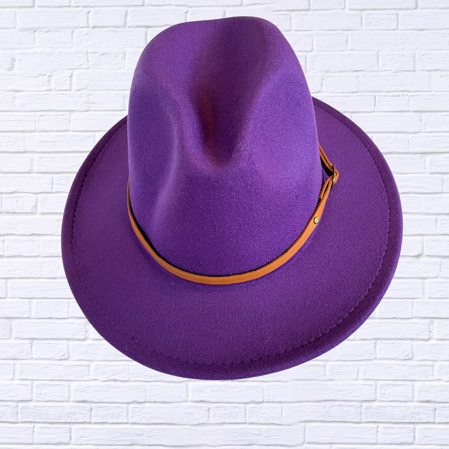 Retro-Flat-Brim-Mütze