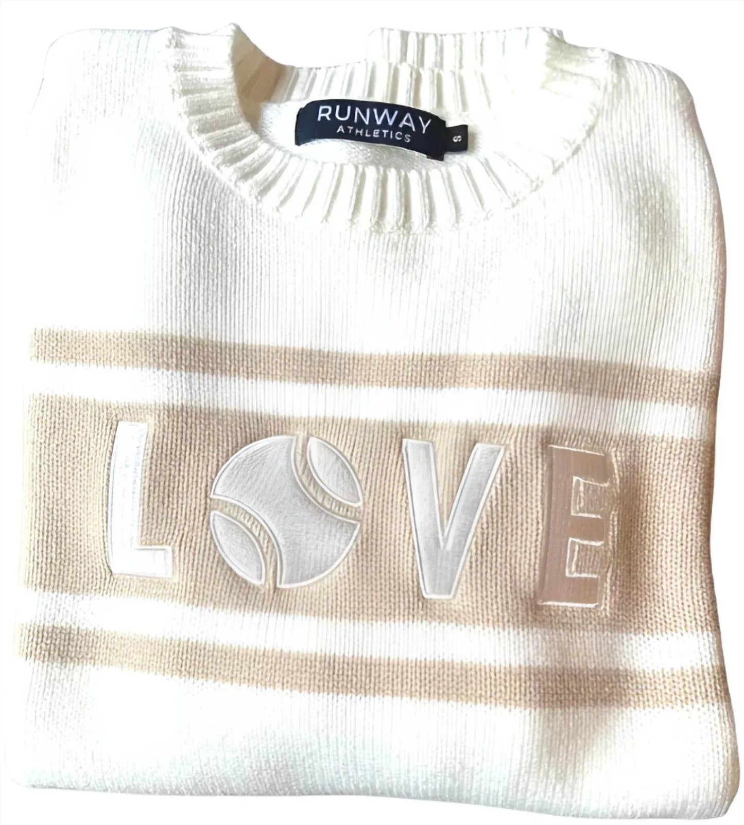 Tennis Love Round Neck Sweater