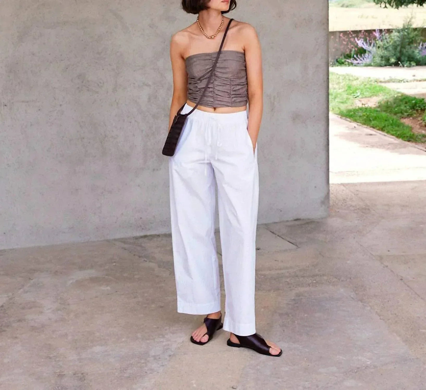 Draped Camisole Top