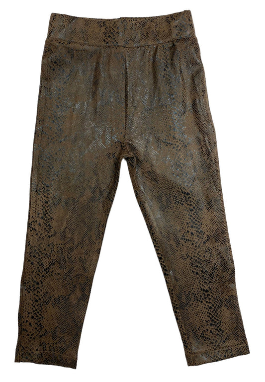 Mädchen-Leggings mit Schlangenmuster