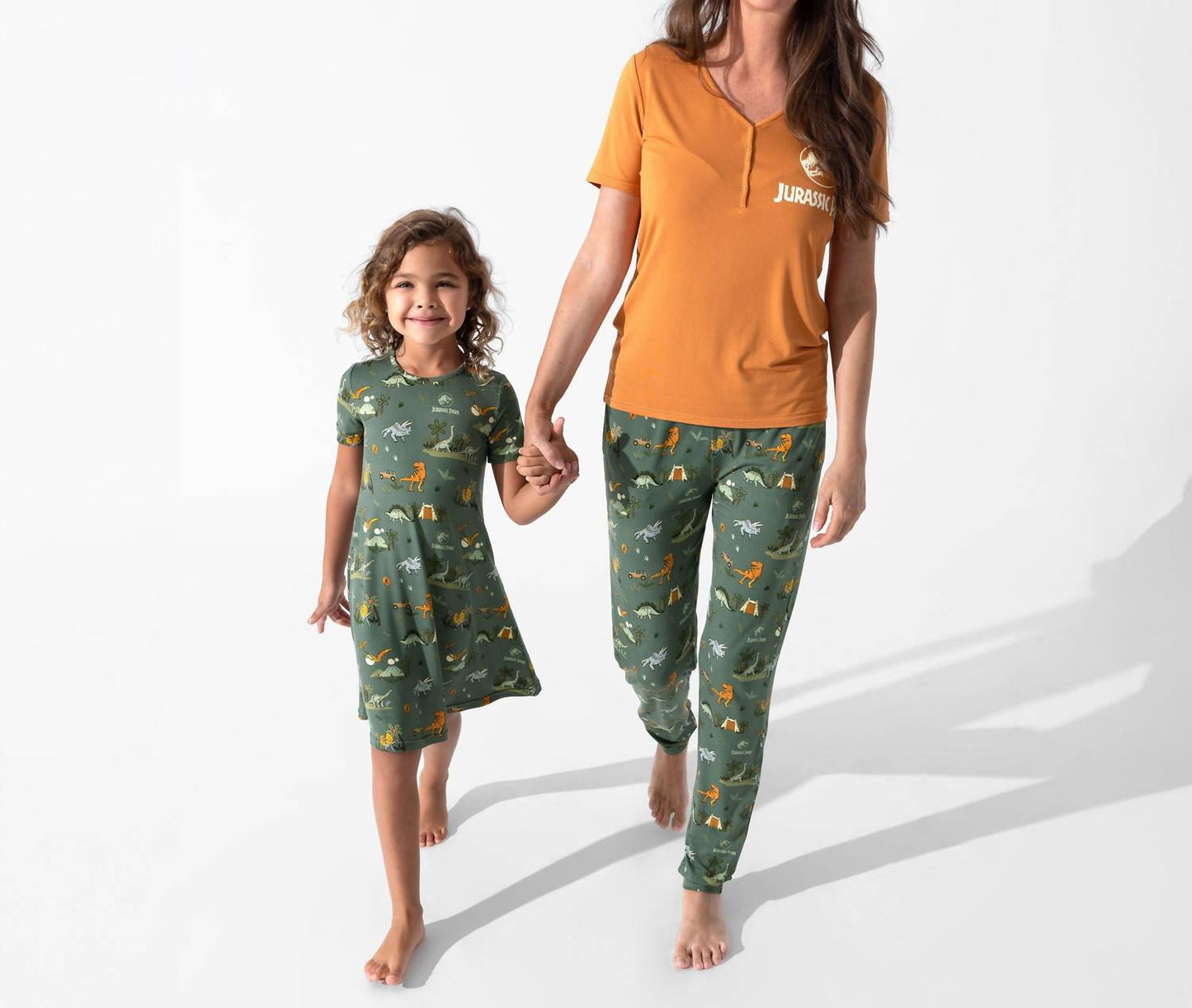 Damen Jurassic Park Safari Bambus Pyjama Set