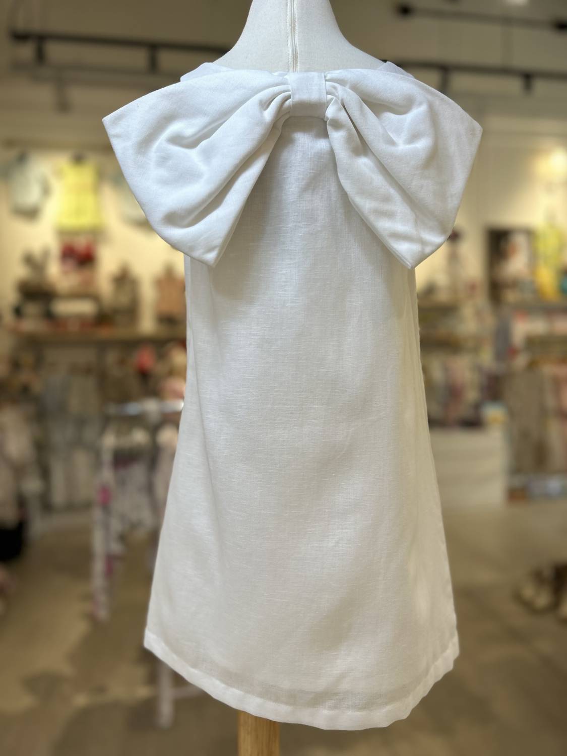 Mädchen Lolli Schleifen-Rücken-Kleid
