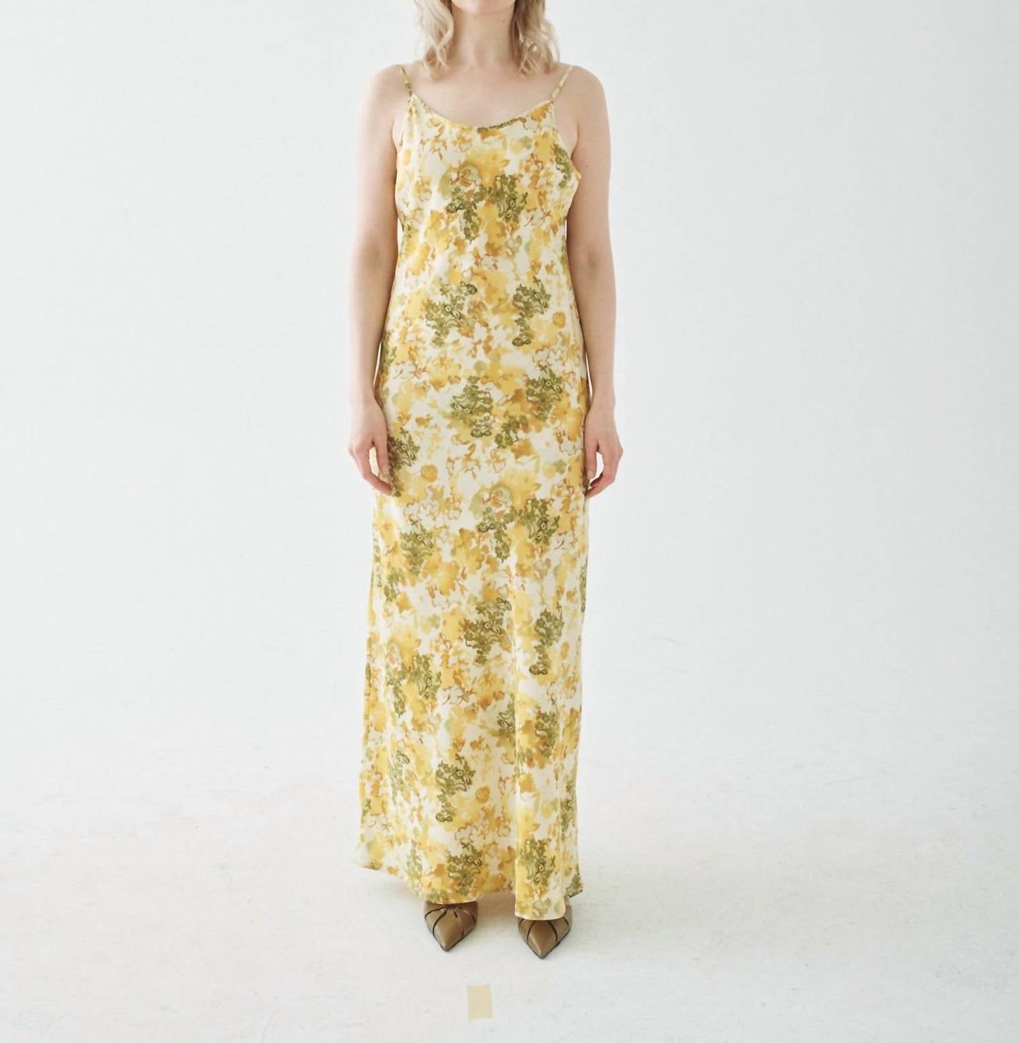 BIAS CUT MAXI DRESS