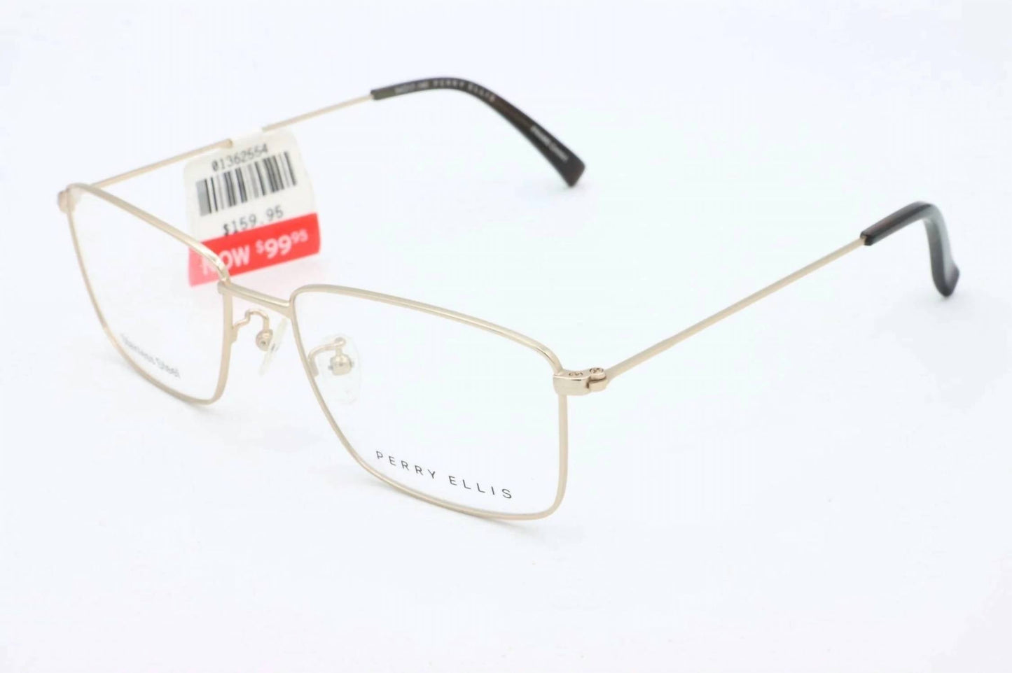 Men's Pe437 Rectangle Eyeglasses