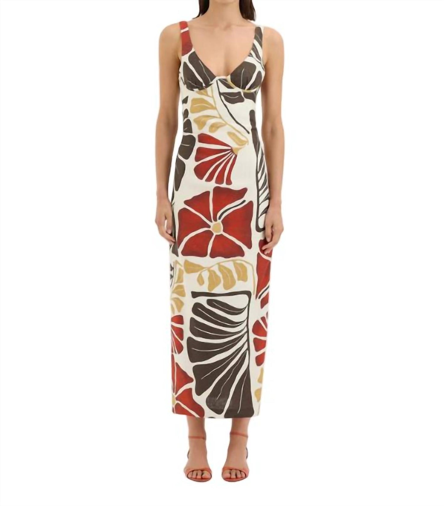 Julietta Balconette Midi Dress