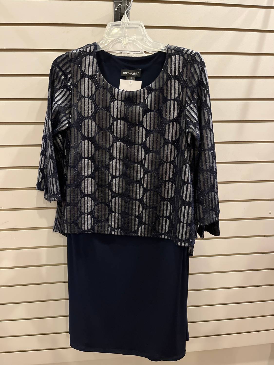 Geometric Mini Dress
