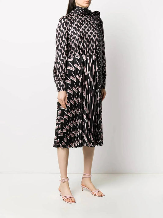 Double Vlogo Bow Dress