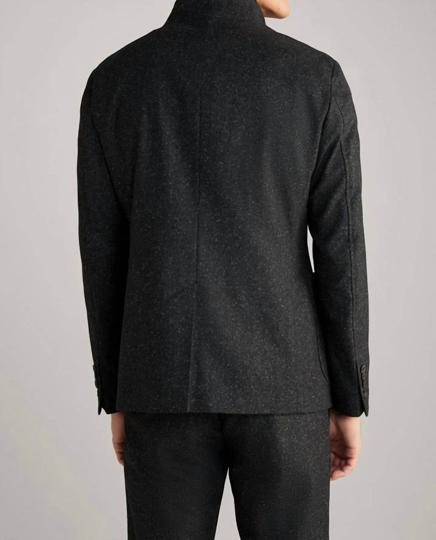 Hectar Wool & Silk Marled Field Coat