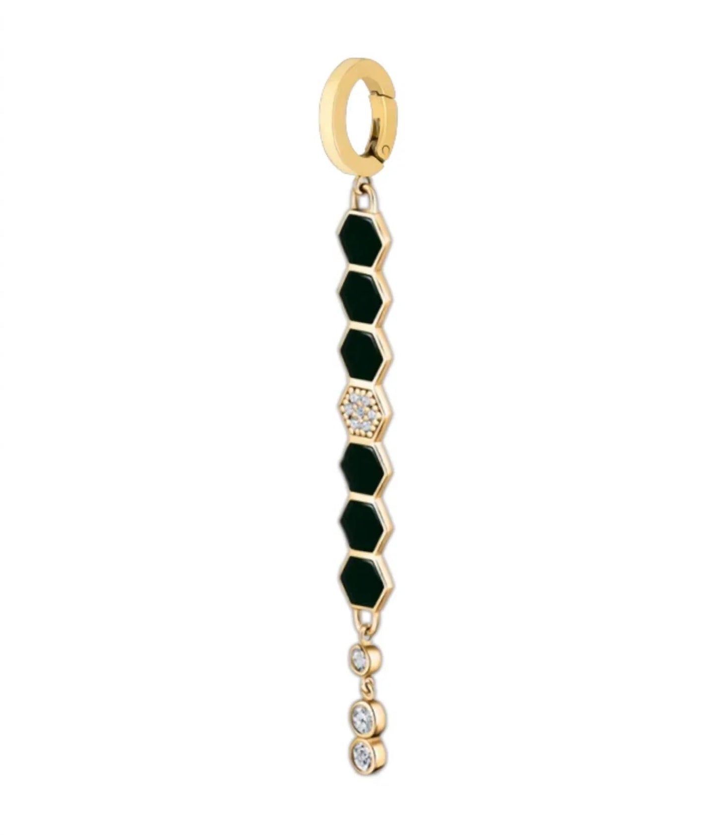 Women's Honeycomb Memento Charm