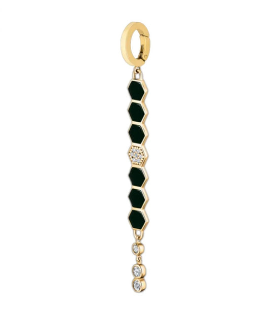 Women's Honeycomb Memento Charm