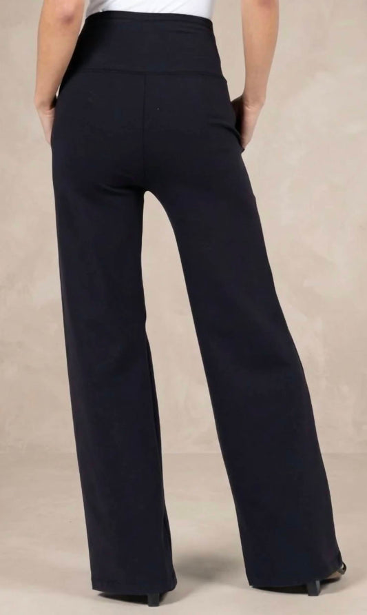 Women's High Waist Wide Leg Pant - Petite