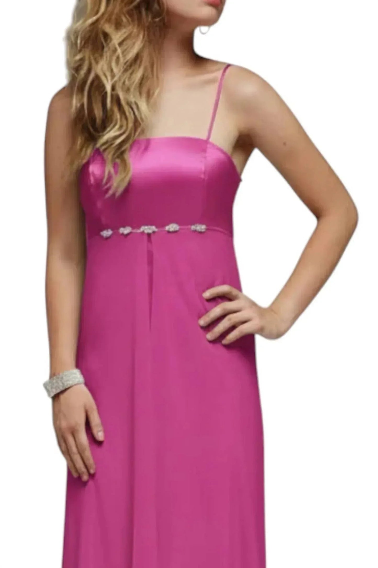Seiden-Symphonie-Kleid