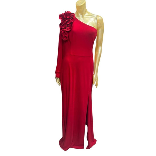Elegant One-shoulder Maxi Dress