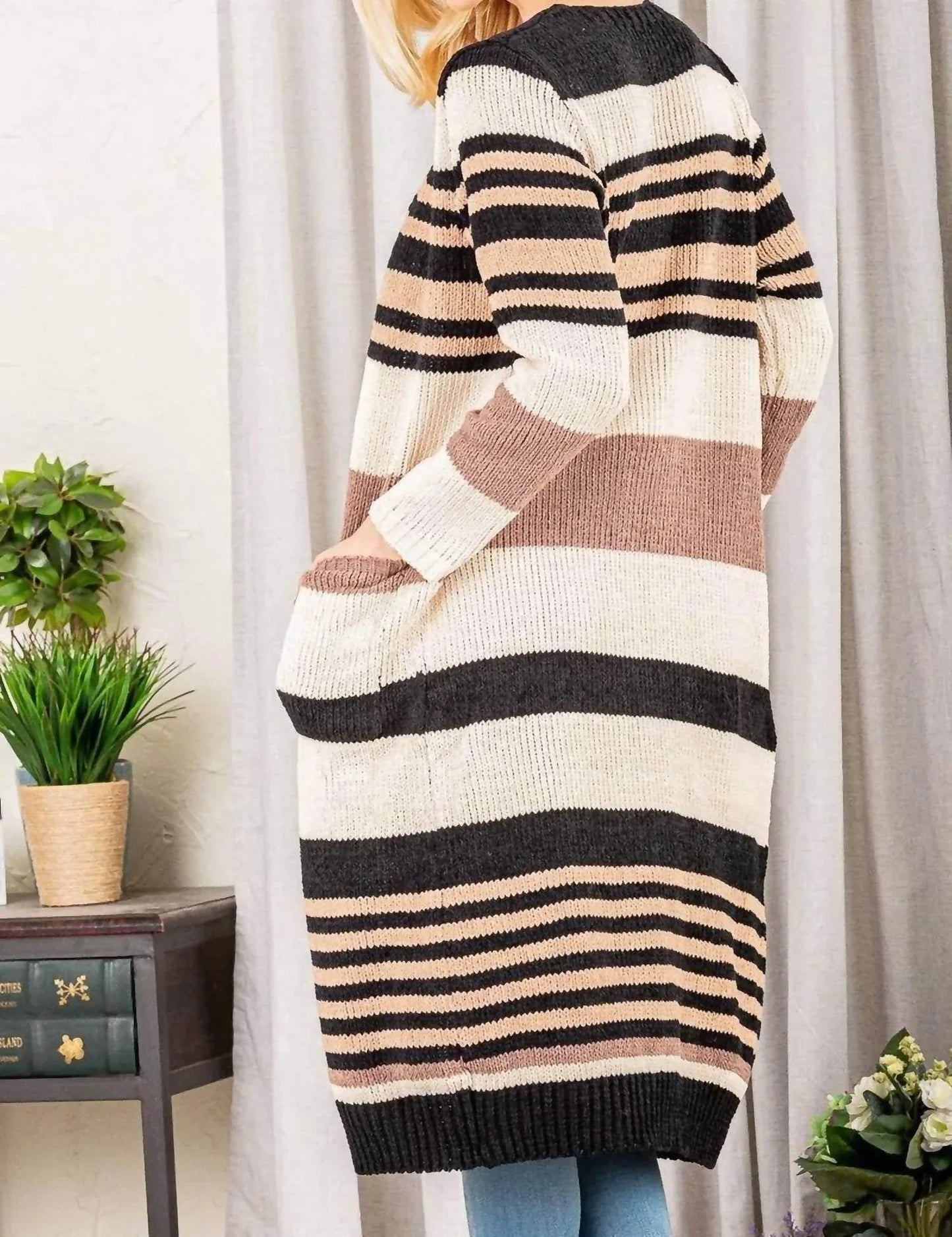 Women's Multi Long Cardigan