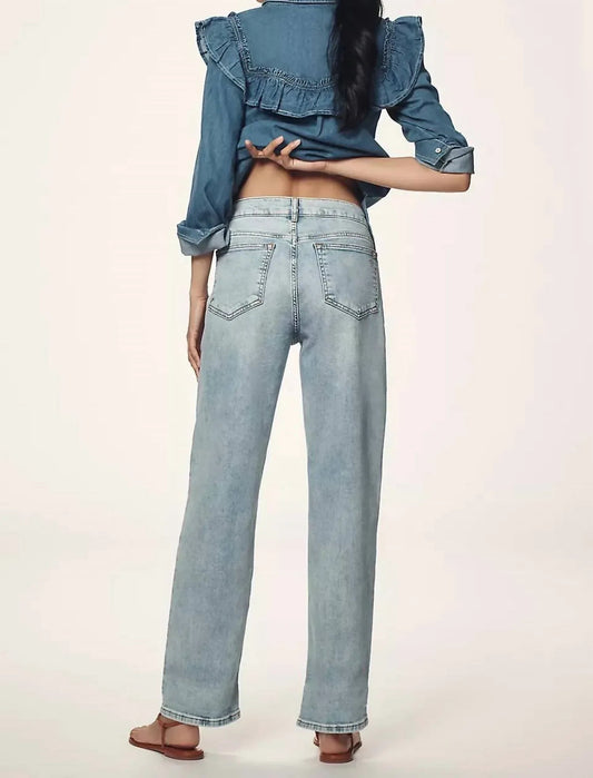 Women's High-rise Slim Boyfriend Jeans