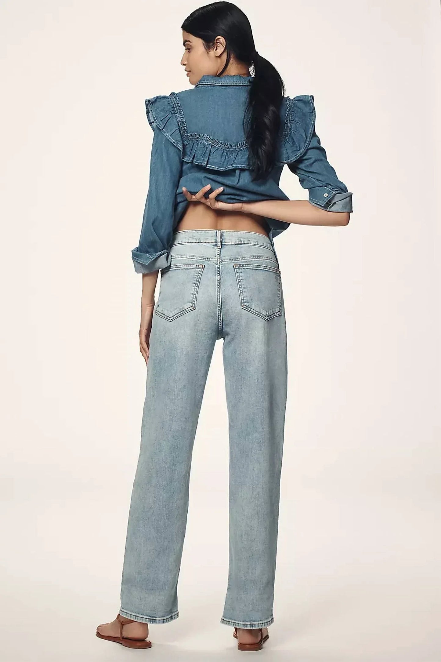 Women's High-rise Slim Boyfriend Jeans