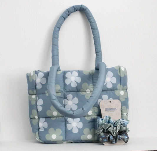 Daisy Puffer Bag