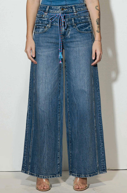 Double Waist Denim Jeans
