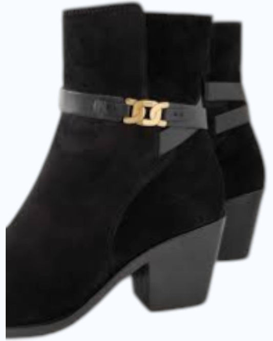 Women's Logo-charm Ankle Boots