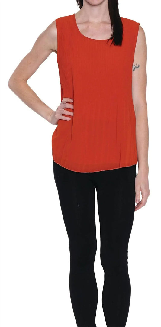 Chloe Scoop Neck Sleeveless Tank