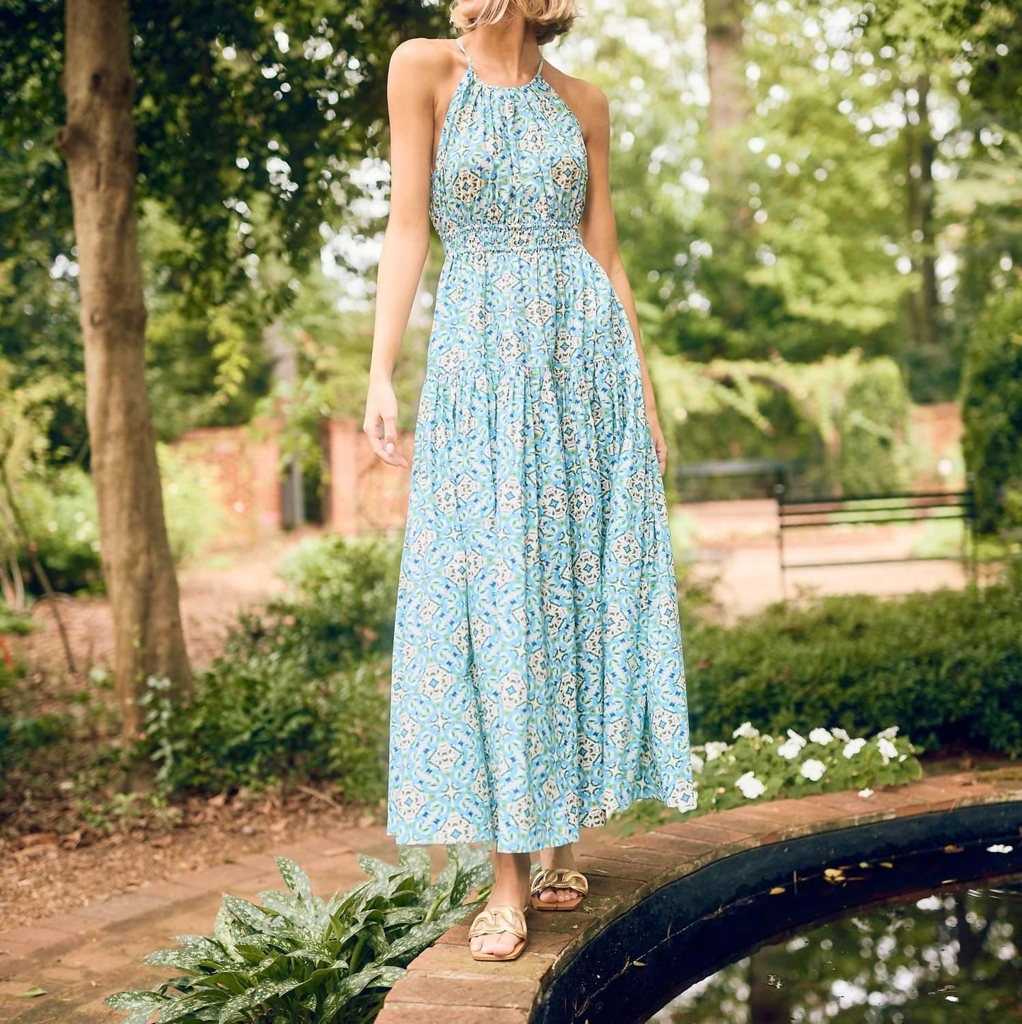 Haven Neckholder Maxikleid