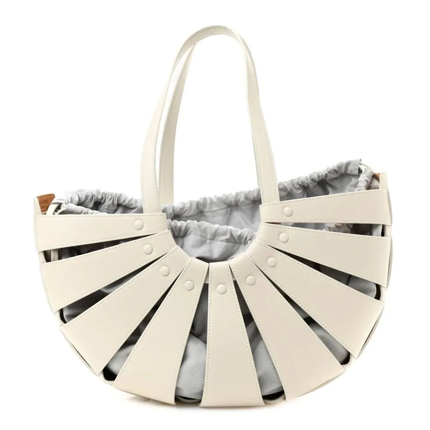 Schultertasche aus französischem Kalbsleder für Damen