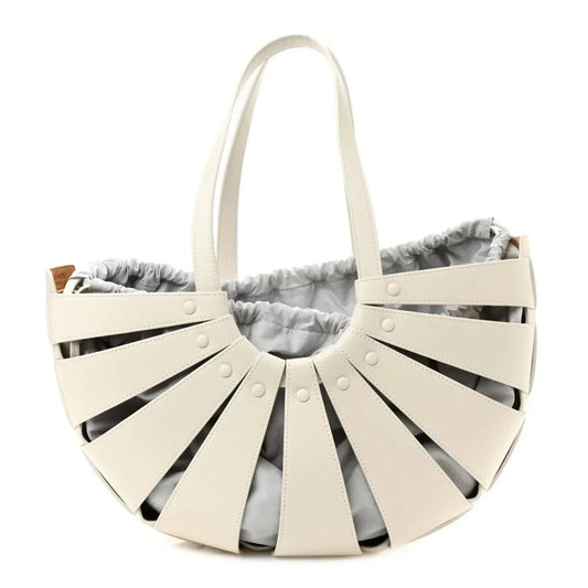 Women's French Calfskin Shell Shoulder Bag