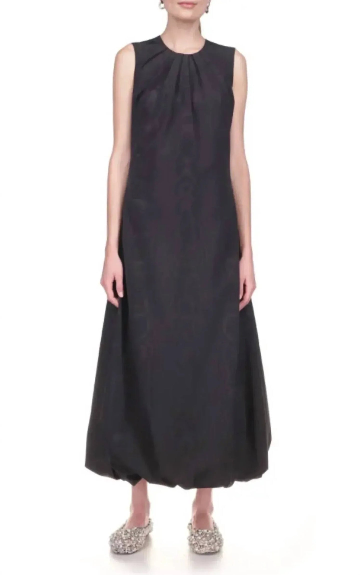 Bubble Sheath Midi Dress