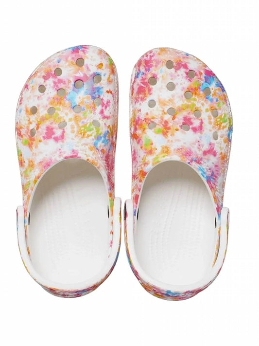 Klassischer gefütterter Tie-Dye Clog für Damen
