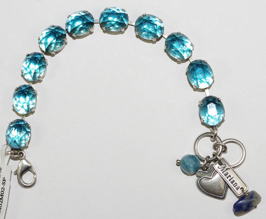 Women's Faceted Clear Bracelet