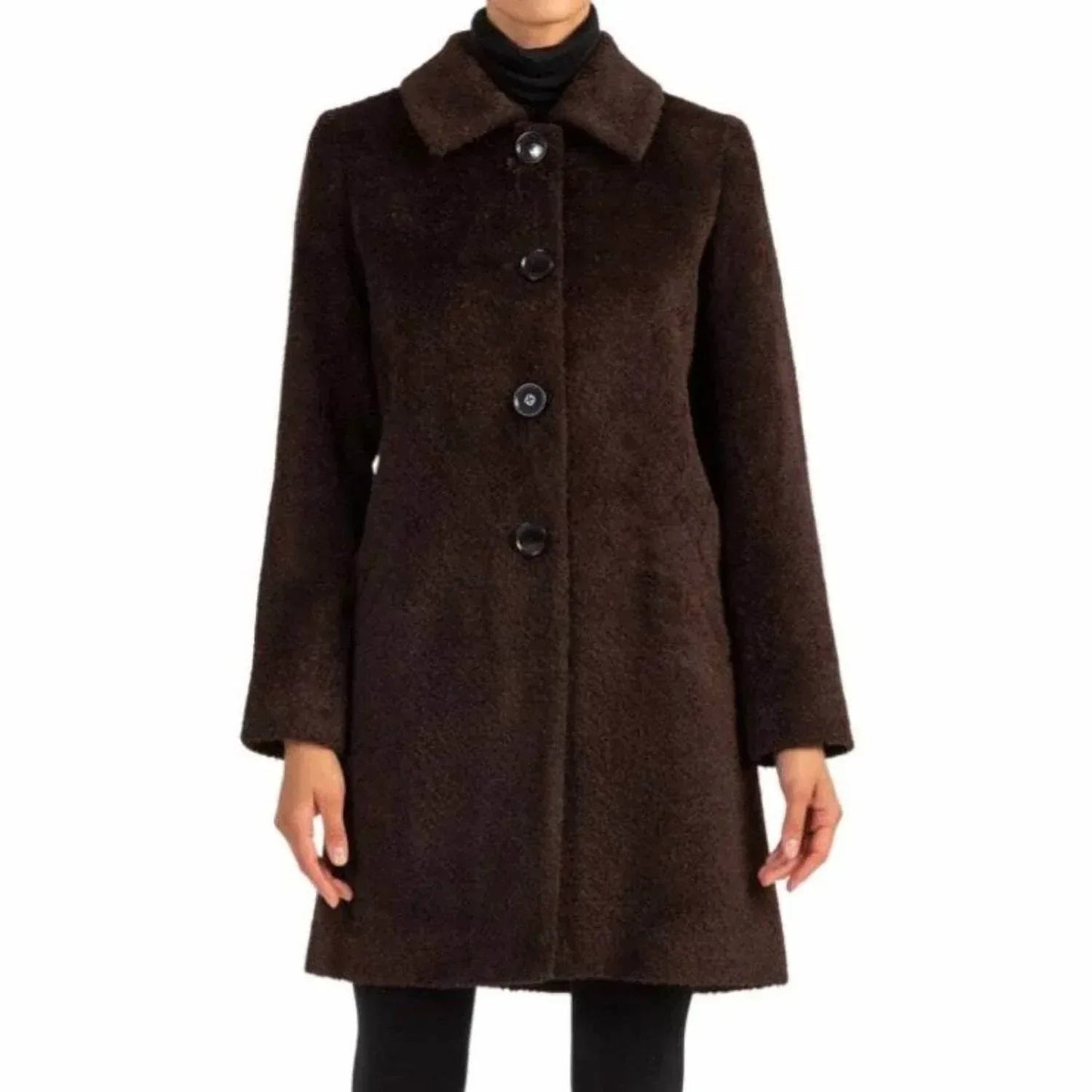 Wool And Alpaca Car Coat