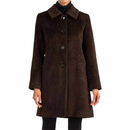 Wool And Alpaca Car Coat