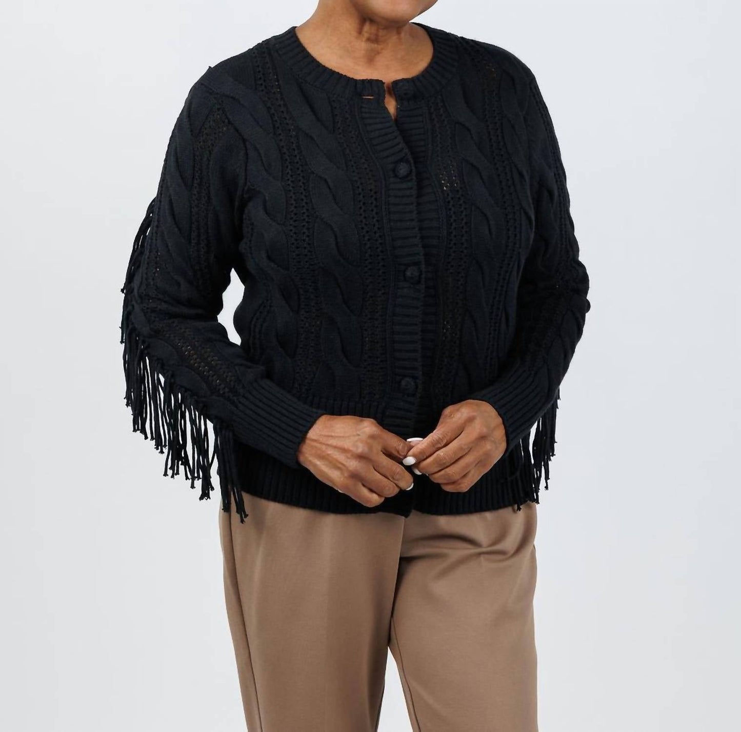 Hazel Fringe Cardigan