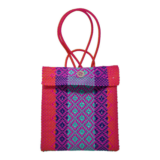 Women's Small Handmade Colorful Backpack