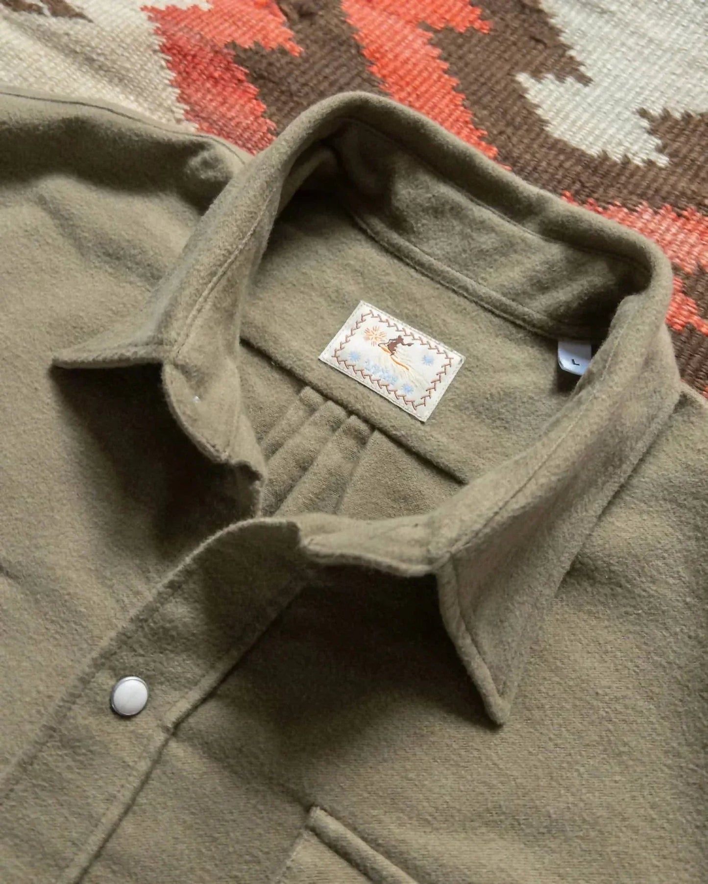 Men's Moleskin Pearlsnap Shirt