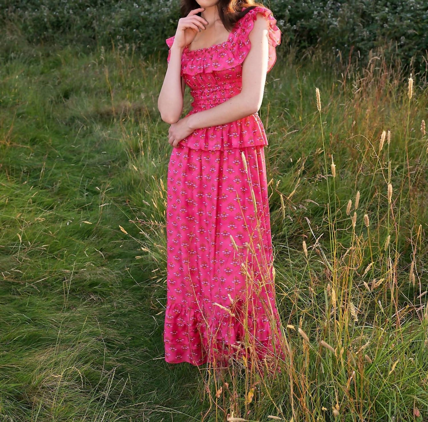 Rae Smocked Maxi Dress
