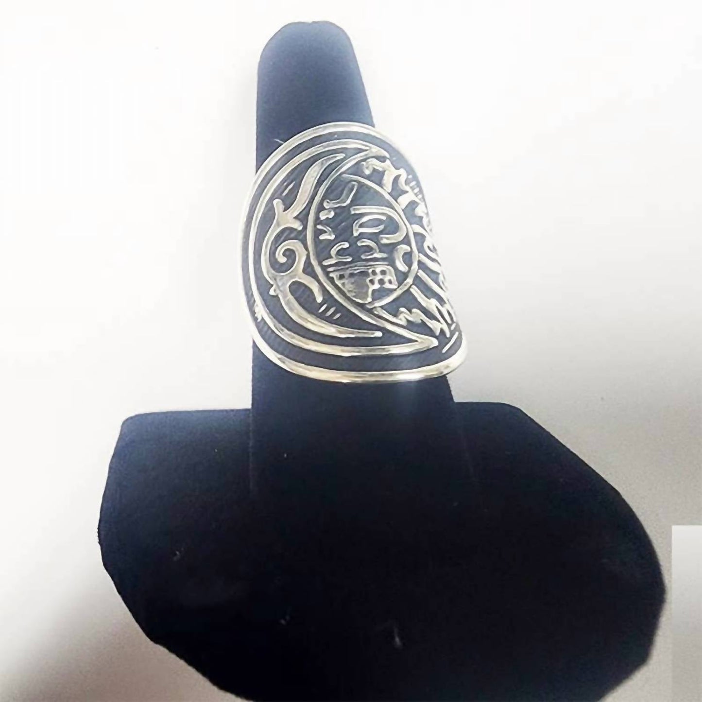 Unisex-Statement-Ring „Eclipse“
