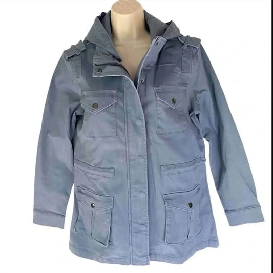 Women's Kathleen Hooded Cargo Jacket