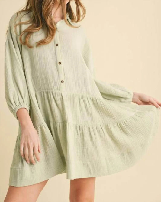 Cotton guaze dress