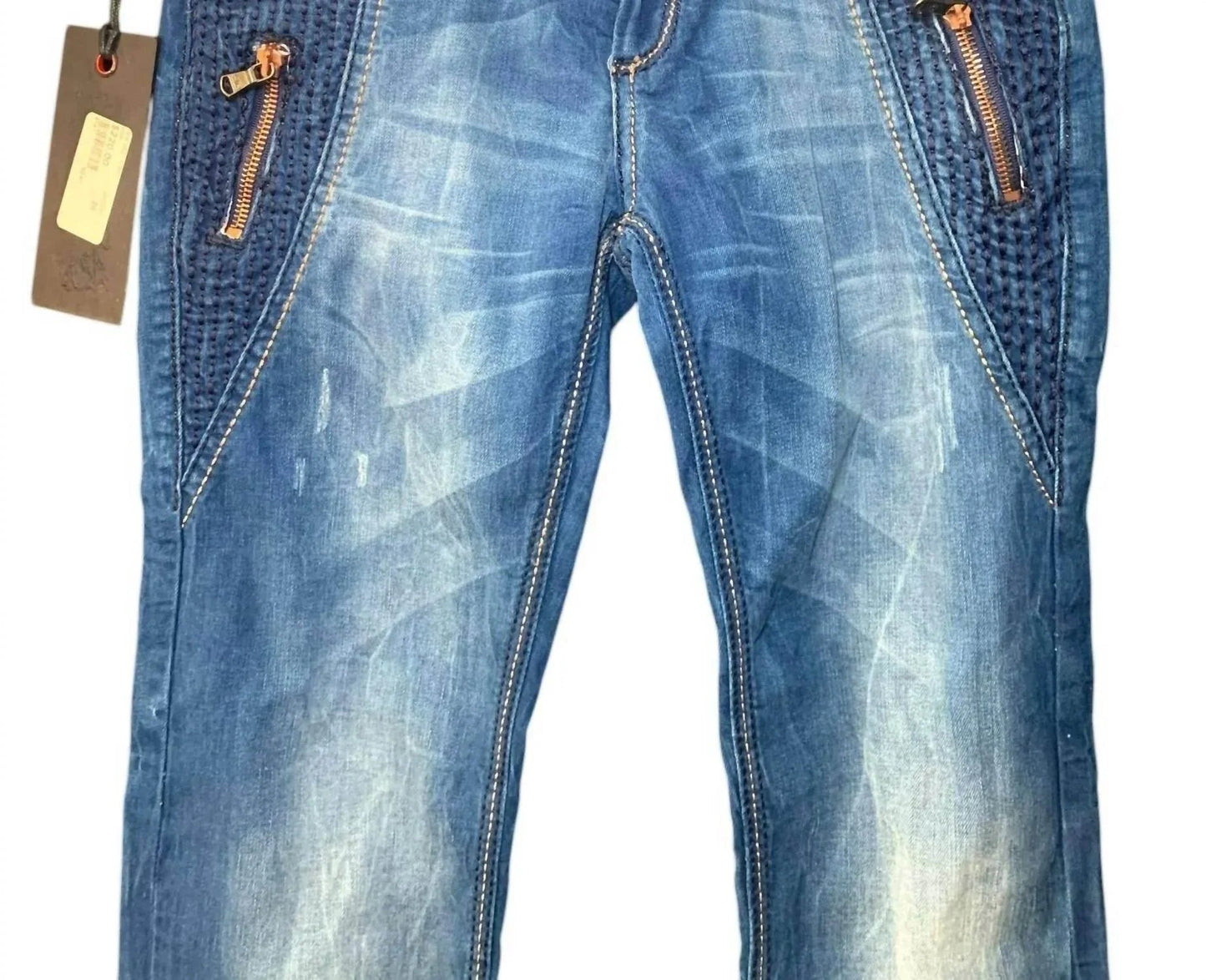 Women's Hand-embellished Vintage Jeans