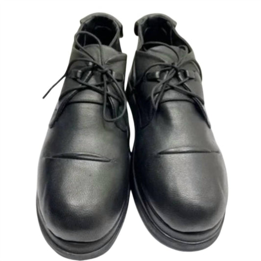 Damen-Schnürschuhe aus Leder „Arabella“