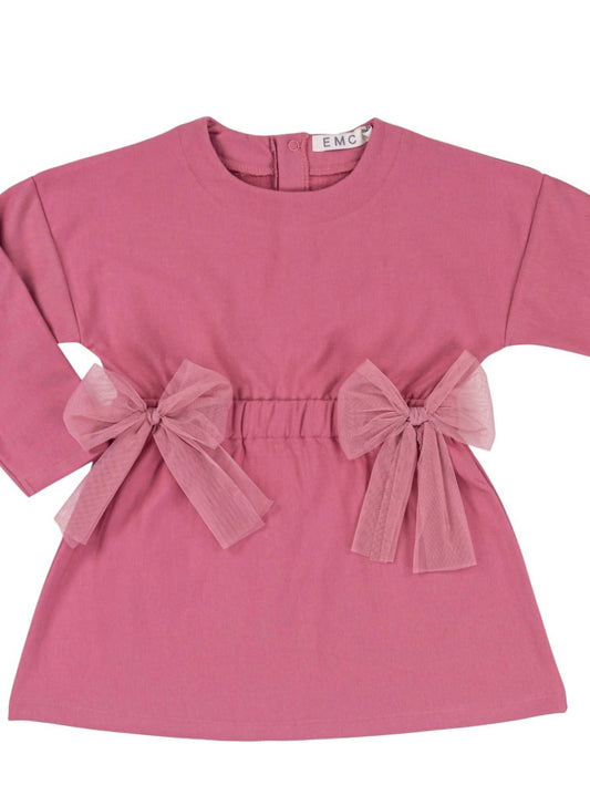 Mädchen-Stretchfleece-Kleid